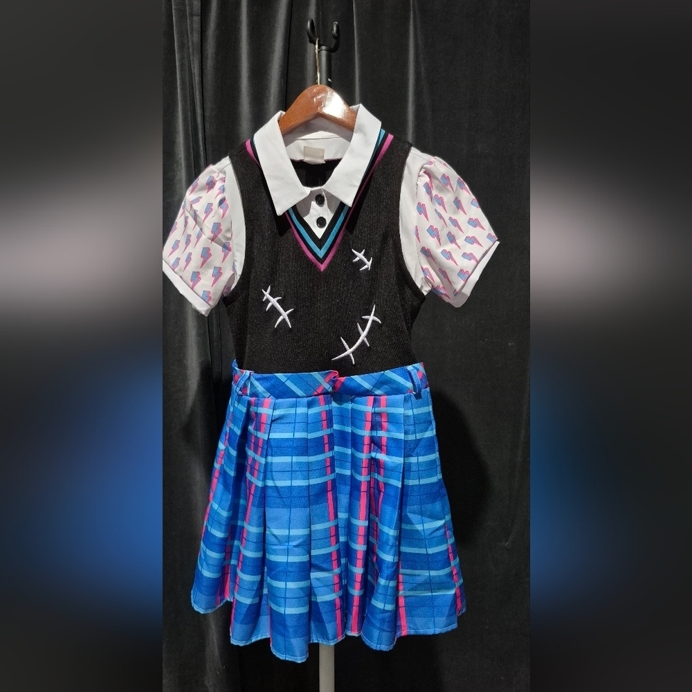 Monster High Blue and Black Kids Costume